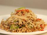 金针菇炒肉丝